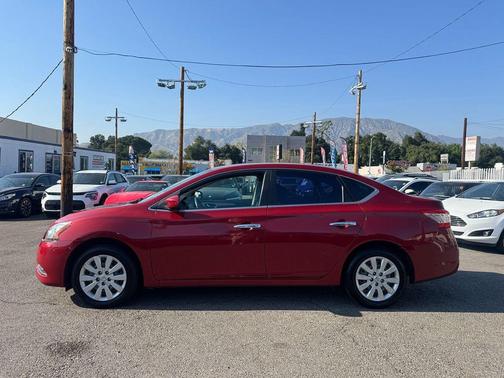 Red Brick 2014 Nissan Sentra S