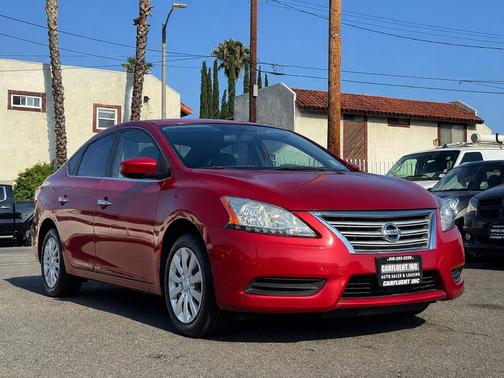 Red Brick 2014 Nissan Sentra S