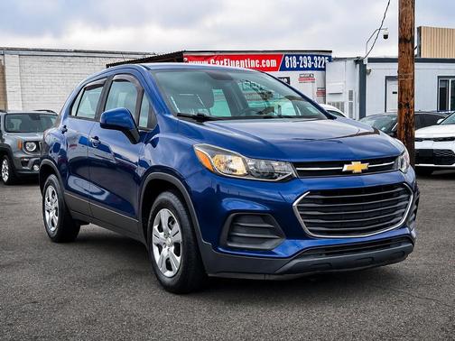Blue Topaz Metallic 2017 Chevrolet Trax LS