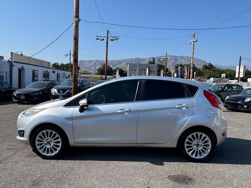 Ingot Silver Metallic 2014 Ford Fiesta Titanium