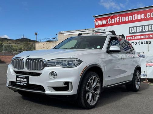 White 2016 BMW X5 eDrive xDrive40e