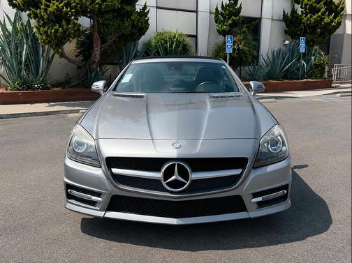 White 2014 Mercedes-Benz SLK-Class SLK 250