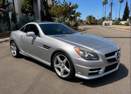 White 2014 Mercedes-Benz SLK-Class SLK 250