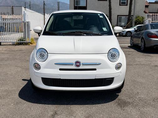 White 2012 FIAT 500 Pop