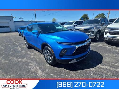 Riptide Blue Metallic 2026 Chevrolet Blazer 2LT