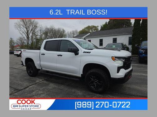Summit White 2024 Chevrolet Silverado 1500 LT Trail Boss