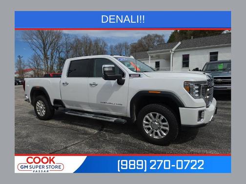 White Frost 2020 GMC Sierra 2500 Denali