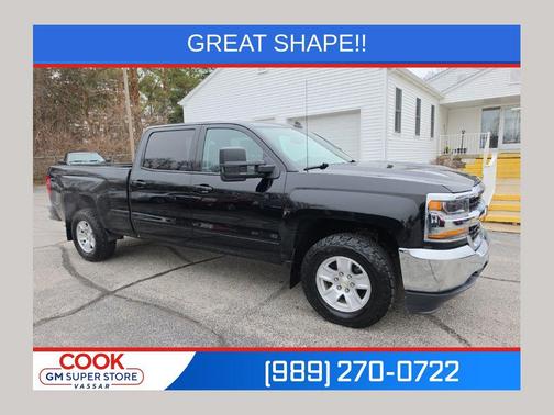 Black 2018 Chevrolet Silverado 1500 1LT