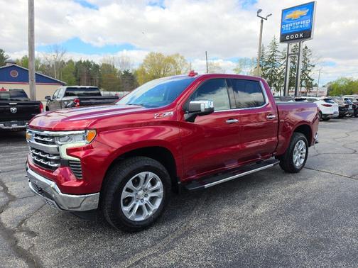 Radiant Red Tintcoat 2023 Chevrolet Silverado 1500 LTZ