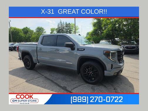 Thunderstorm Gray 2024 GMC Sierra 1500 Elevation