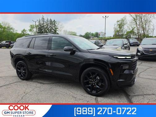 Mosaic Black Metallic 2025 Chevrolet Traverse RS