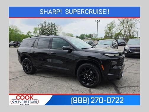 Mosaic Black Metallic 2025 Chevrolet Traverse RS