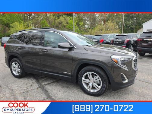 Smokey Quartz Metallic 2019 GMC Terrain SLE