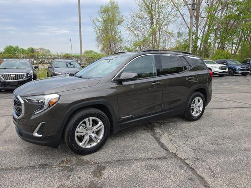 Smokey Quartz Metallic 2019 GMC Terrain SLE