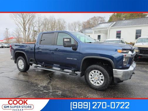 Northsky Blue Metallic 2021 Chevrolet Silverado 2500 LT