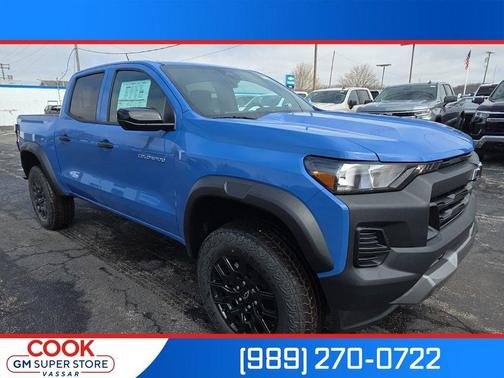 Reef Blue Metallic 2026 Chevrolet Colorado Trail Boss