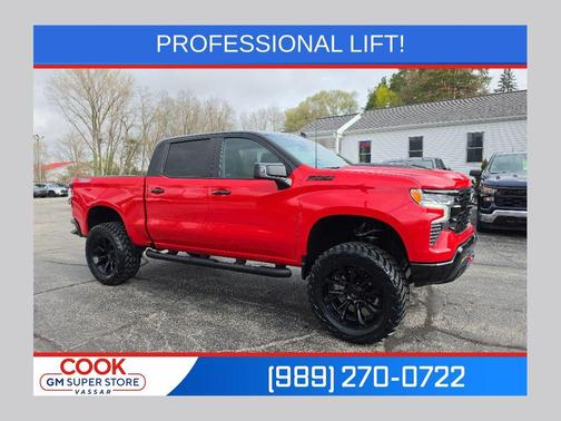 Red Hot 2024 Chevrolet Silverado 1500 LT Trail Boss
