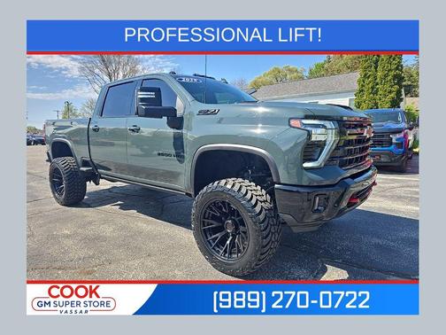 Cypress Gray 2025 Chevrolet Silverado 2500 LTZ