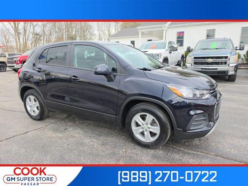 Midnight Blue Metallic 2021 Chevrolet Trax LS