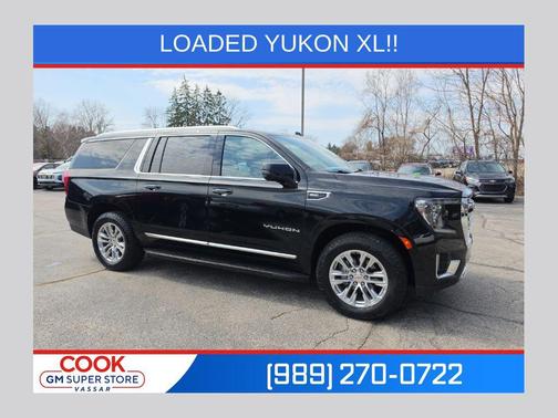 Onyx Black 2021 GMC Yukon XL SLT