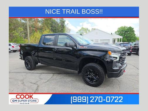 Black 2024 Chevrolet Silverado 1500 LT Trail Boss