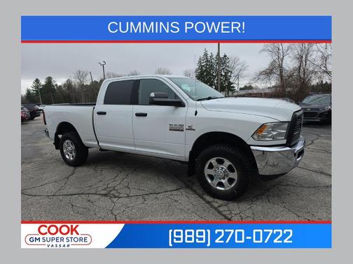 Bright White 2016 RAM 2500 SLT