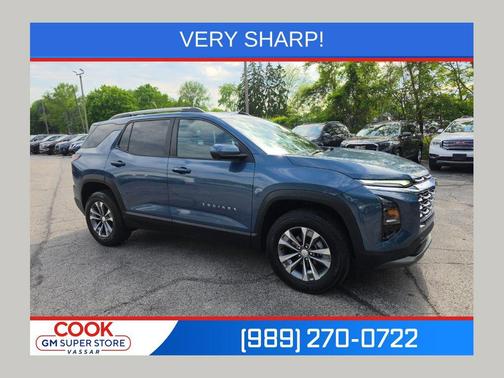 Lakeshore Blue Metallic 2025 Chevrolet Equinox 1LT