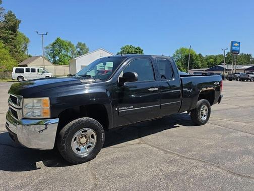 Black 2007 Chevrolet Silverado 2500 LT1 H/D Extended Cab