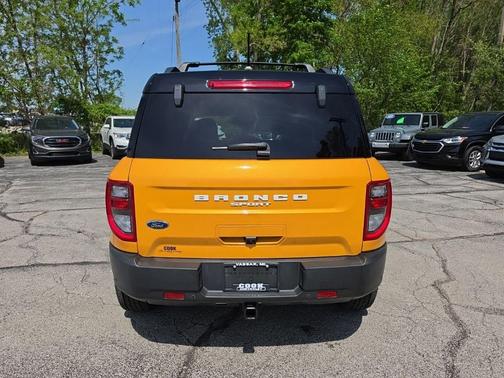 Cyber Orange Metallic Tricoat 2022 Ford Bronco Sport Outer Banks