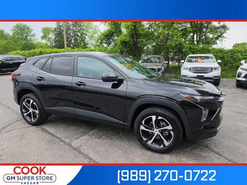 Mosaic Black Metallic 2024 Chevrolet Trax FWD 1RS