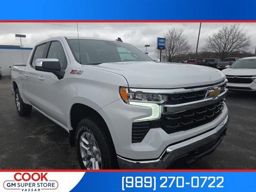 Summit White 2026 Chevrolet Silverado 1500 LT