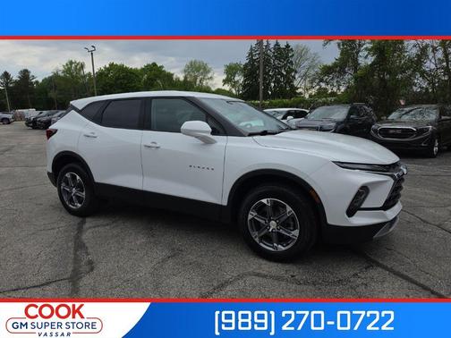 Summit White 2023 Chevrolet Blazer 2LT