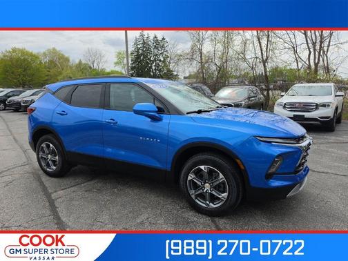 Riptide Blue Metallic 2024 Chevrolet Blazer 2LT