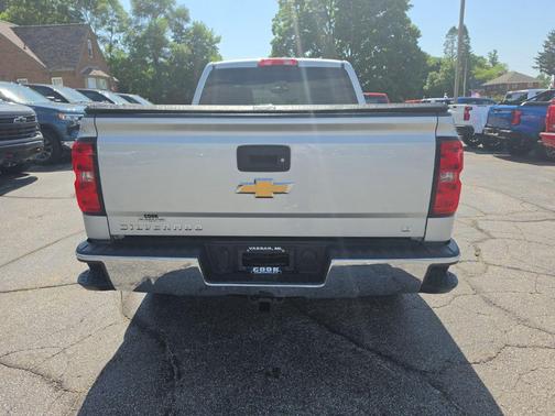 Silver Ice Metallic 2017 Chevrolet Silverado 1500 1LT