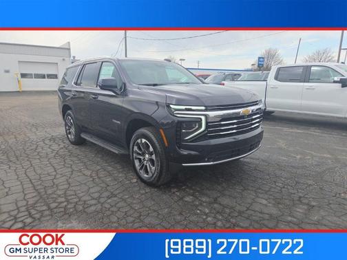 Dark Ash Metallic 2026 Chevrolet Tahoe LT
