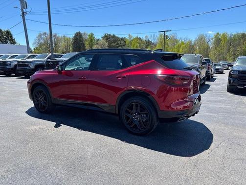 Radiant Red Tintcoat 2026 Chevrolet Blazer RS
