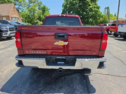 Siren Red Tintcoat 2017 Chevrolet Silverado 1500 LT