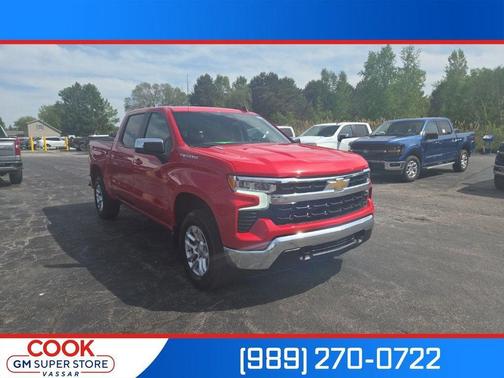 Red Hot 2026 Chevrolet Silverado 1500 LT