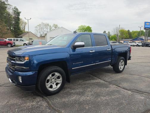 Deep Ocean Blue Metallic 2018 Chevrolet Silverado 1500 LTZ
