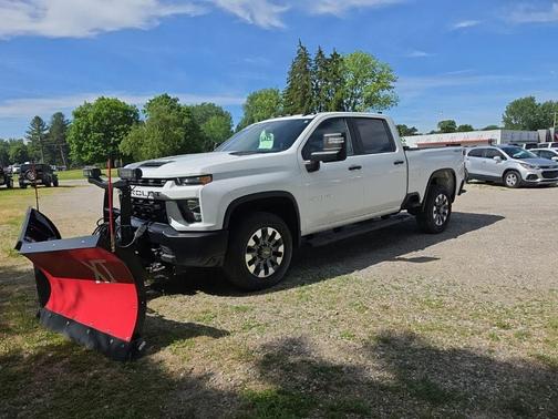 Summit White 2021 Chevrolet Silverado 2500 Custom