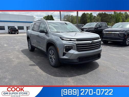 Sterling Gray Metallic 2026 Chevrolet Traverse LT