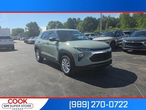 Cacti Green 2026 Chevrolet Trailblazer LS