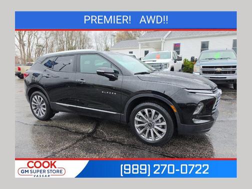 Black 2023 Chevrolet Blazer Premier