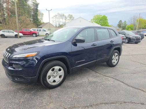 True Blue Pearlcoat 2014 Jeep Cherokee Sport