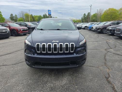 True Blue Pearlcoat 2014 Jeep Cherokee Sport