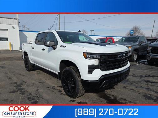 Summit White 2026 Chevrolet Silverado 1500 LT Trail Boss