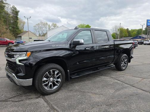 Black 2023 Chevrolet Silverado 1500 LT