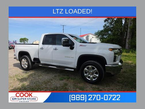 Summit White 2022 Chevrolet Silverado 2500 LTZ
