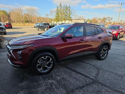 Crimson Metallic 2024 Chevrolet Trax LT