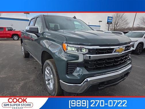 Cypress Gray 2026 Chevrolet Silverado 1500 LT